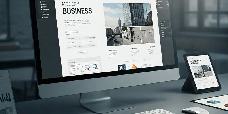 Como hacer una pagina web para mi negocio